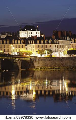 "Loire bridge Pont Jacques Gabriel, Blois, Loir et Cher, France, Europe" View Large Photo Image Stock Image - "Loire bridge Pont Jacques Gabriel, Blois, Loir et Cher, France, Europe". Fotosearch