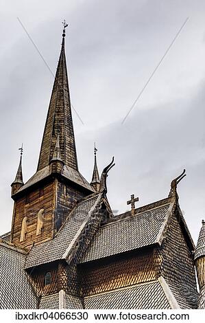 "Lom Stave Church, Lom, Oppland, Norway, Europe" View Large Photo Image Stock Image - "Lom Stave Church, Lom, Oppland, Norway, Europe". Fotosearch