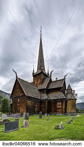 "Lom Stave Church, Lom, Oppland, Norway, Europe" View Large Photo Image Stock Photograph - "Lom Stave Church, Lom, Oppland, Norway, Europe". Fotosearch