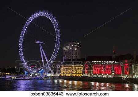 "London Eye at night, London, England, United Kingdom, Europe" View Large Photo Image Stock Image - "London Eye at night, London, England, United Kingdom, Europe". Fotosearch