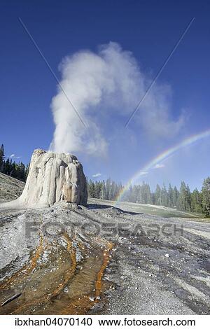 "Lone Star Geyser, Yellowstone National Park, Wyoming, United States, North America" View Large Photo Image Stock Image - "Lone Star Geyser, Yellowstone National Park, Wyoming, United States, North America". Fotosearch