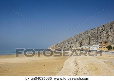 "Long sandy beach along the Khasab coastal road, Musandam, Oman, Asia" View Large Photo Image Stock Photography - "Long sandy beach along the Khasab coastal road, Musandam, Oman, Asia". Fotosearch