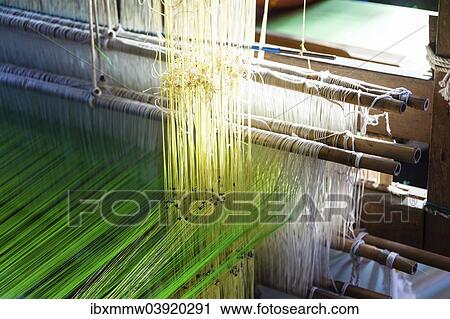 "Loom, detail view, India, Asia" View Large Photo Image Stock Image - "Loom, detail view, India, Asia". Fotosearch