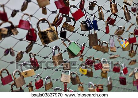 "Love locks, Makartsteg bridge, Salzburg, Salzburg State, Austria, Europe" View Large Photo Image Stock Image - "Love locks, Makartsteg bridge, Salzburg, Salzburg State, Austria, Europe". Fotosearch