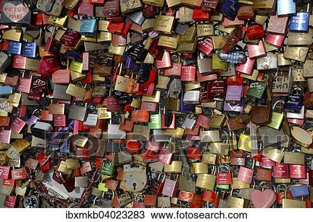 "Love locks on the railing of the Hohenzollern Bridge, Cologne, North Rhine-Westphalia, Germany, Europe" View Large Photo Image Stock Image - "Love locks on the railing of the Hohenzollern Bridge, Cologne, North Rhine-Westphalia, Germany, Europe". Fotosearch