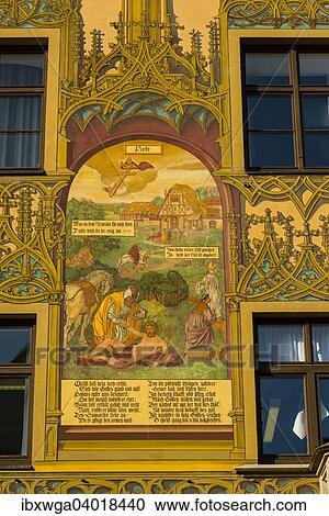 "Love, mural, frescoes from the 16th century, Ulmer town hall, Ulm, Swabian Jura, Baden-Wurttemberg, Germany, Europe" View Large Photo Image Stock Image - "Love, mural, frescoes from the 16th century, Ulmer town hall, Ulm, Swabian Jura, Baden-Wurttemberg, Germany, Europe". Fotosearch