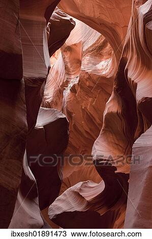 "Lower Antelope Canyon, red sandstone, Arizona, USA" View Large Photo Image Stock Image - "Lower Antelope Canyon, red sandstone, Arizona, USA". Fotosearch