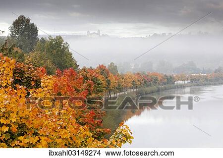 "Ludwig-Danube-Main Canal in autumn, Beilngries, Bavaria, Germany, Europe" View Large Photo Image Picture - "Ludwig-Danube-Main Canal in autumn, Beilngries, Bavaria, Germany, Europe". Fotosearch