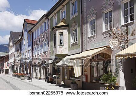 "Ludwigstrasse street, Partenkirchen, Garmisch-Partenkirchen, Werdenfelser Land region, Upper Bavaria, Bavaria, Germany, Europe, PublicGround, Europe" View Large Photo Image Stock Photo - "Ludwigstrasse street, Partenkirchen, Garmisch-Partenkirchen, Werdenfelser Land region, Upper Bavaria, Bavaria, Germany, Europe, PublicGround, Europe". Fotosearch