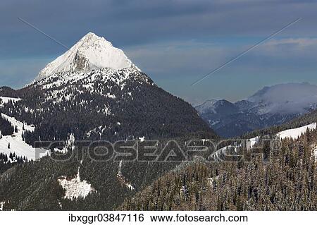 Stock Photograph - "Lugauer mountain with Lugauerplan slope, Gesause National Park, Styria, Austria, Europe". Fotosearch
