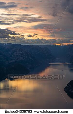 "Lysefjord, Rogaland, Norway, Europe" View Large Photo Image Stock Image - "Lysefjord, Rogaland, Norway, Europe". Fotosearch