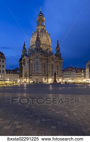 "Magic hour in the town centre of Dresden with Frauenkirche, Church of Our Lady, dusk, Saxony, Germany, Europe, PublicGround, Europe" View Large Photo Image Stock Photography - "Magic hour in the town centre of Dresden with Frauenkirche, Church of Our Lady, dusk, Saxony, Germany, Europe, PublicGround, Europe". Fotosearch