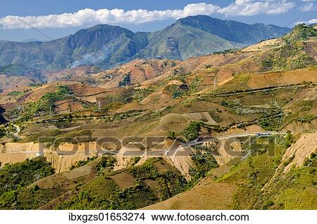 Picture - "Mai Chau Valley, Vietnam, Asia". Fotosearch