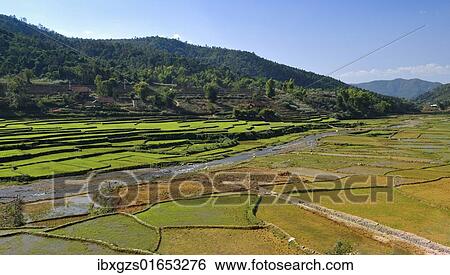 Stock Photograph - "Mai Chau Valley, Vietnam, Asia". Fotosearch
