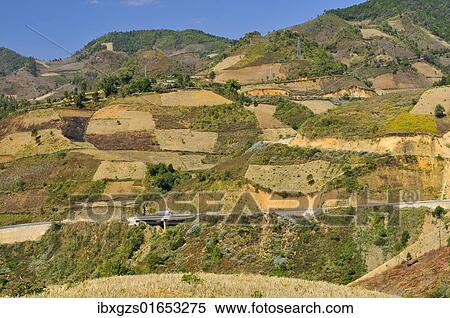 Stock Photography - "Mai Chau Valley, Vietnam, Asia". Fotosearch