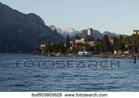 "Malcesine, historic town, Lake Garda, Veneto, Verona Province, Italy, Europe" View Large Photo Image Stock Photo - "Malcesine, historic town, Lake Garda, Veneto, Verona Province, Italy, Europe". Fotosearch