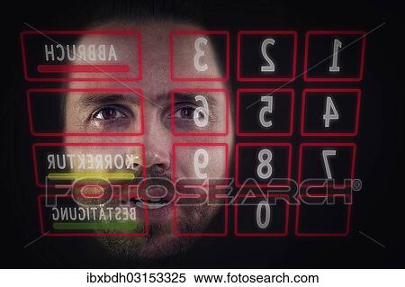 "Man seen through the keypad of an ATM, composing, Berlin, Germany, Europe" View Large Photo Image Stock Photography - "Man seen through the keypad of an ATM, composing, Berlin, Germany, Europe". Fotosearch