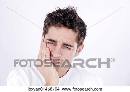 Man with toothache View Large Photo Image Picture - Man with toothache. Fotosearch