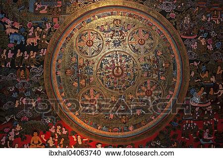 "Mandala image, Bhakatapur, Nepal, Asia" View Large Photo Image Stock Image - "Mandala image, Bhakatapur, Nepal, Asia". Fotosearch