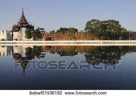 "Mandalay Fort, palace seen from the 26th road, Mandalay, Myanmar, Burma, Southeast Asia, Asia" View Large Photo Image Stock Image - "Mandalay Fort, palace seen from the 26th road, Mandalay, Myanmar, Burma, Southeast Asia, Asia". Fotosearch