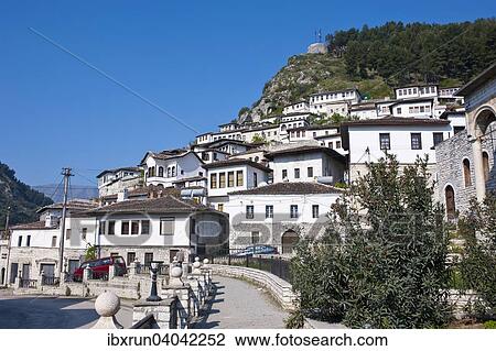 "Mangalem quarter, UNESCO World Heritage Site, Berat, Albania, Europe" View Large Photo Image Stock Image - "Mangalem quarter, UNESCO World Heritage Site, Berat, Albania, Europe". Fotosearch