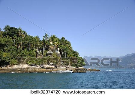 "Manor on a tropical island, Bay of Paraty or Parati, State of Rio de Janeiro, Brazil, South America" View Large Photo Image Stock Image - "Manor on a tropical island, Bay of Paraty or Parati, State of Rio de Janeiro, Brazil, South America". Fotosearch