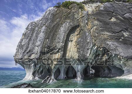 "Marble Caves, General Carrera Lake, Puerto Tranquilo, Aysen Region, Chile, South America" View Large Photo Image Stock Image - "Marble Caves, General Carrera Lake, Puerto Tranquilo, Aysen Region, Chile, South America". Fotosearch