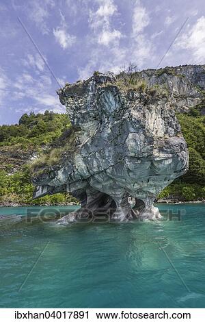 "Marble Caves, General Carrera Lake, Puerto Tranquilo, Aysen Region, Chile, South America" View Large Photo Image Stock Image - "Marble Caves, General Carrera Lake, Puerto Tranquilo, Aysen Region, Chile, South America". Fotosearch