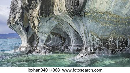 "Marble Caves, General Carrera Lake, Puerto Tranquilo, Aysen Region, Chile, South America" View Large Photo Image Stock Photo - "Marble Caves, General Carrera Lake, Puerto Tranquilo, Aysen Region, Chile, South America". Fotosearch