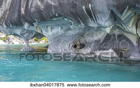 "Marble Caves, General Carrera Lake, Puerto Tranquilo, Aysen Region, Chile, South America" View Large Photo Image Stock Photography - "Marble Caves, General Carrera Lake, Puerto Tranquilo, Aysen Region, Chile, South America". Fotosearch