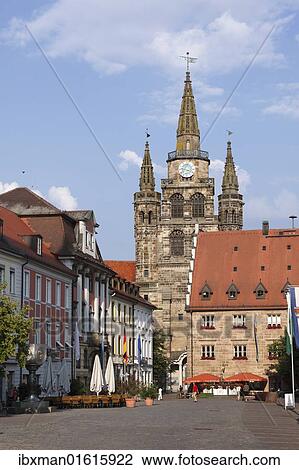 "Martin-Luther-Platz square, City Hall, Church of St. Gumbertus, Ansbach, Middle Franconia, Franken, Bavaria, Germany, Europe" View Large Photo Image Stock Image - "Martin-Luther-Platz square, City Hall, Church of St. Gumbertus, Ansbach, Middle Franconia, Franken, Bavaria, Germany, Europe". Fotosearch