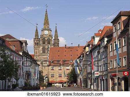 "Martin-Luther-Platz square, City Hall, Church of St. Gumbertus, Ansbach, Middle Franconia, Franken, Bavaria, Germany, Europe" View Large Photo Image Stock Image - "Martin-Luther-Platz square, City Hall, Church of St. Gumbertus, Ansbach, Middle Franconia, Franken, Bavaria, Germany, Europe". Fotosearch