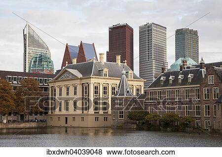 "Mauritshuis Museum at the Binnenhof with skyscrapers, The Hague, Holland, The Netherlands, Europe" View Large Photo Image Stock Photo - "Mauritshuis Museum at the Binnenhof with skyscrapers, The Hague, Holland, The Netherlands, Europe". Fotosearch