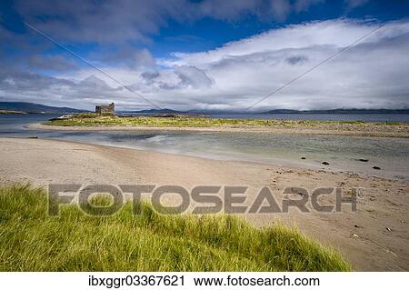 "McCarthy Tower or McCarthy Fortress, Ring of Kerry, Ballinskelligs Bay, County Kerry, Ireland, Europe" View Large Photo Image Stock Image - "McCarthy Tower or McCarthy Fortress, Ring of Kerry, Ballinskelligs Bay, County Kerry, Ireland, Europe". Fotosearch