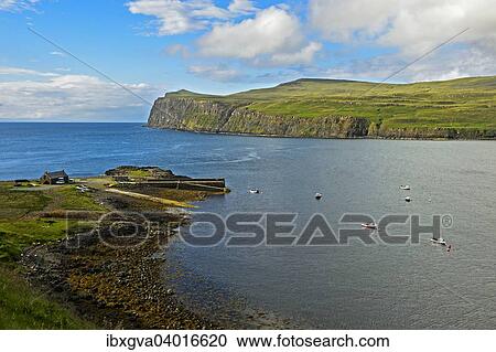 "Meanish Pier and Loch Pooltiel, Duirinish peninsula, Isle of Skye, Inner Hebrides, Scotland, United Kingdom, Europe" View Large Photo Image Stock Image - "Meanish Pier and Loch Pooltiel, Duirinish peninsula, Isle of Skye, Inner Hebrides, Scotland, United Kingdom, Europe". Fotosearch