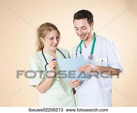 Medical staff during a meeting View Large Photo Image Stock Image - Medical staff during a meeting. Fotosearch