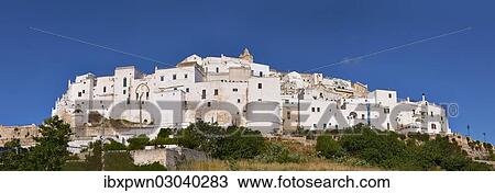 "Medieval fortified hill town, """"White Town"""", Ostuni, Puglia, Italy, Europe" View Large Photo Image Stock Image - "Medieval fortified hill town, """"White Town"""", Ostuni, Puglia, Italy, Europe". Fotosearch