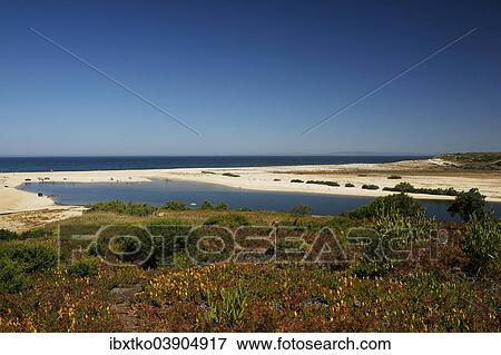 "Melides Lagoon, Atlantic coast, Alentejo region, Portugal, Europe" View Large Photo Image Stock Photo - "Melides Lagoon, Atlantic coast, Alentejo region, Portugal, Europe". Fotosearch