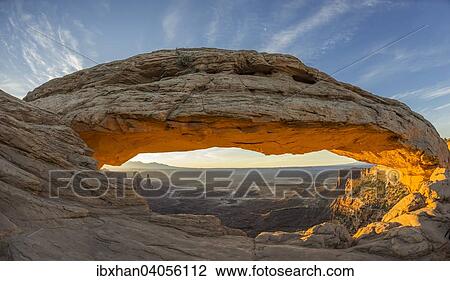 "Mesa Arch at sunrise, Island in the Sky, Canyonlands National Park, Moab, Utah, United States, North America" View Large Photo Image Stock Image - "Mesa Arch at sunrise, Island in the Sky, Canyonlands National Park, Moab, Utah, United States, North America". Fotosearch