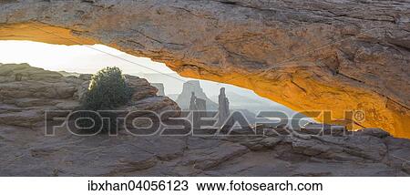 "Mesa Arch at sunrise, Island in the Sky, Canyonlands National Park, Moab, Utah, United States, North America" View Large Photo Image Stock Image - "Mesa Arch at sunrise, Island in the Sky, Canyonlands National Park, Moab, Utah, United States, North America". Fotosearch