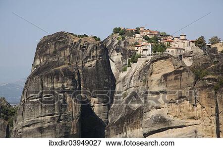 "Meteora Monasteries, UNESCO World Heritage Site near Kalambaka, Thessaly, Greece, Europe" View Large Photo Image Stock Photo - "Meteora Monasteries, UNESCO World Heritage Site near Kalambaka, Thessaly, Greece, Europe". Fotosearch