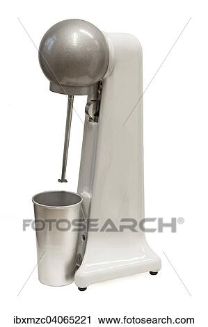 Stock Image - "Milkshake mixer from the 1950s, Industrial Museum, Lauf an der Pegnitz, Middle Franconia, Bavaria, Germany, Europe". Fotosearch