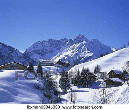 "Mittelberg mountain and Grosser Widderstein mountain, Kleinwalsertal valley, Allgau Alps, Vorarlberg, Austria, Europe" View Large Photo Image Stock Image - "Mittelberg mountain and Grosser Widderstein mountain, Kleinwalsertal valley, Allgau Alps, Vorarlberg, Austria, Europe". Fotosearch