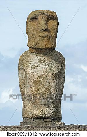 "Moai, Rano Raraku, Easter Island, Chile, South America" View Large Photo Image Stock Image - "Moai, Rano Raraku, Easter Island, Chile, South America". Fotosearch