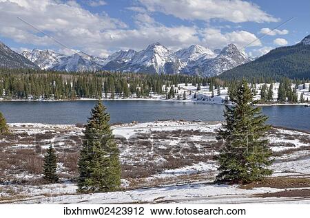 "Molas Lake and the San Juan Mountains, Molas Divide, Highway 550, Colorado, USA" View Large Photo Image Stock Image - "Molas Lake and the San Juan Mountains, Molas Divide, Highway 550, Colorado, USA". Fotosearch
