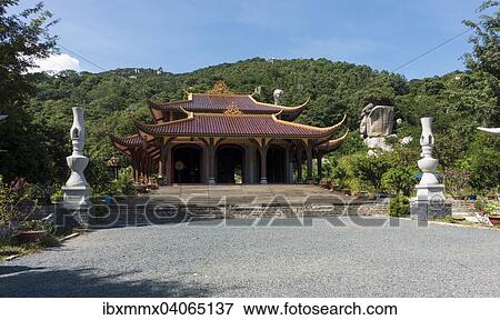 Stock Photo - "Monkey Temple, near Vung Tau, Vietnam, Asia". Fotosearch
