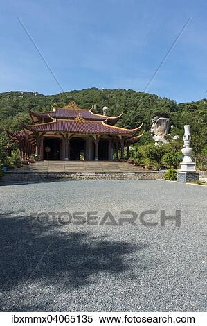 Stock Photography - "Monkey Temple, near Vung Tau, Vietnam, Asia". Fotosearch