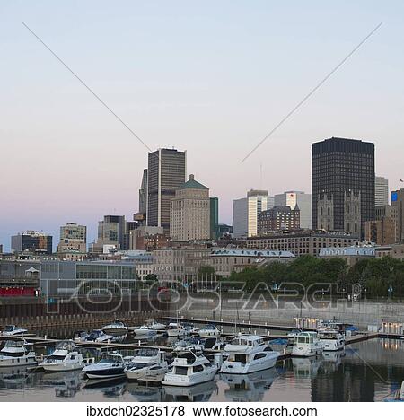"Montreal city skyline, early morning, Montreal, Quebec, Canada, North America" View Large Photo Image Stock Photo - "Montreal city skyline, early morning, Montreal, Quebec, Canada, North America". Fotosearch