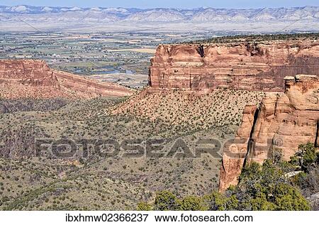 "Monument Canyon, Colorado National Monument, Grand Junction at back, Colorado, USA" View Large Photo Image Stock Photo - "Monument Canyon, Colorado National Monument, Grand Junction at back, Colorado, USA". Fotosearch