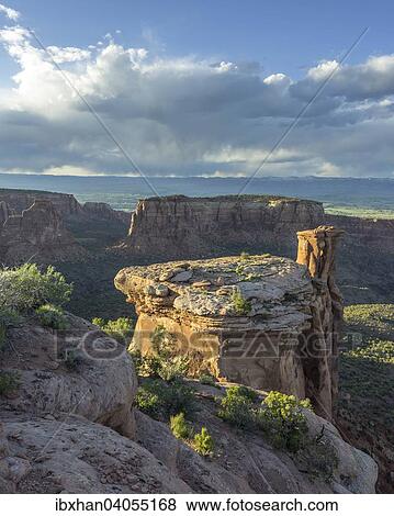 "Monument Canyon in the evening light, Colorado National Monument, Grand Junction, Colorado, United States, North America" View Large Photo Image Stock Photo - "Monument Canyon in the evening light, Colorado National Monument, Grand Junction, Colorado, United States, North America". Fotosearch